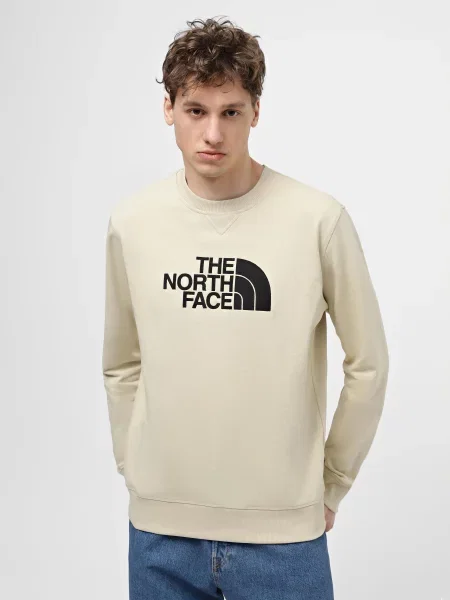 Світшот The North Face M Drew Peak Crew Light бежевий
