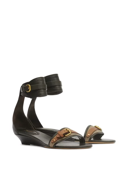 Cropp sandale Isabel Marant cu bretele verde