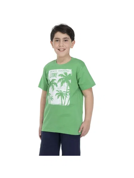 Tricou copii Leone 1947 verde