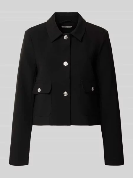 Żakiet o kroju regular fit z dodatkiem model ‘Vivian’ Guido Maria Kretschmer Woman czarna
