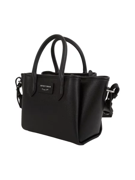 Torebka Emporio Armani skórzana czarna