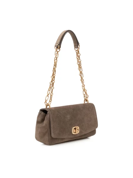 Torebka Michael Kors zamszowa zielona
