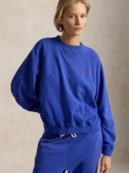 Polo Ralph Lauren hanorac pentru femei cu albastru