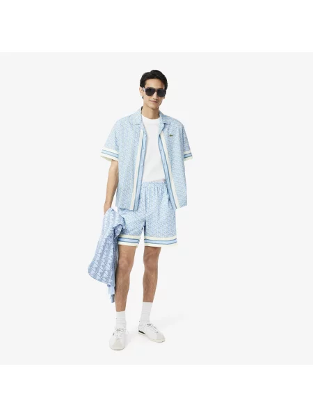 Шорты Lacoste голубые