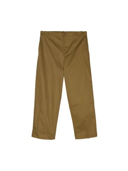 Spodnie Maison Kitsune zielone