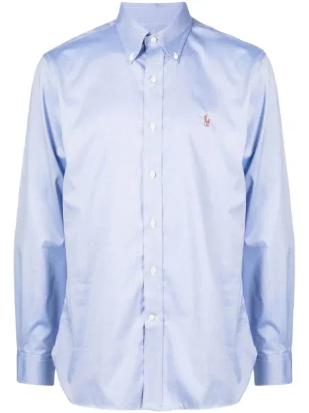 Hímzett ing Polo Ralph Lauren barna