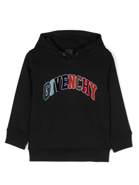 Bluza z kapturem dziecięca Givenchy czarna