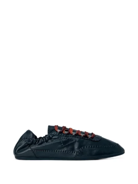 Sneakerși Prada din piele negru