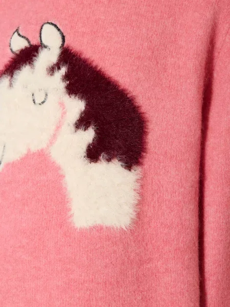 S.Oliver Red Sweter pink czerwony