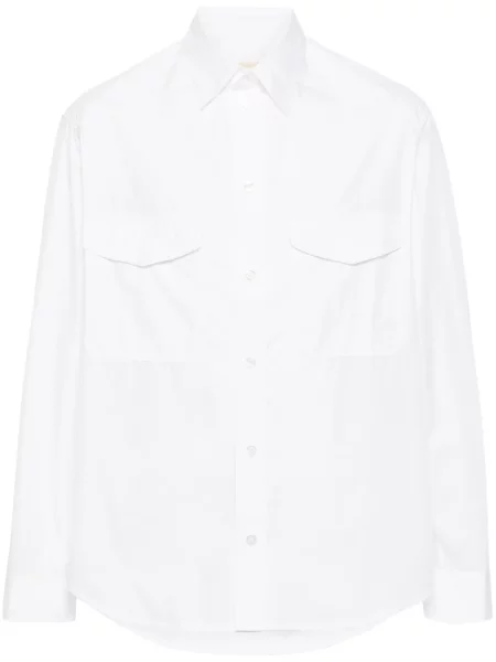 Класическа риза Mordecai бяло