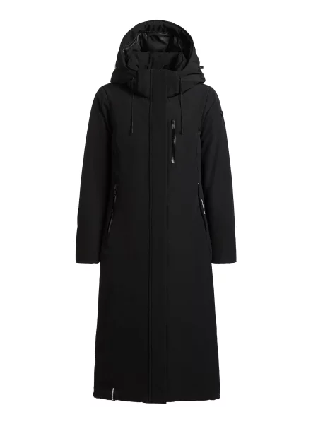 Khujo Palton de iarnă negru