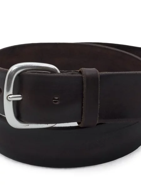 Cu centură curea Orciani din piele maro