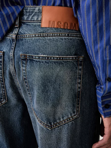 MSGM джинси straight