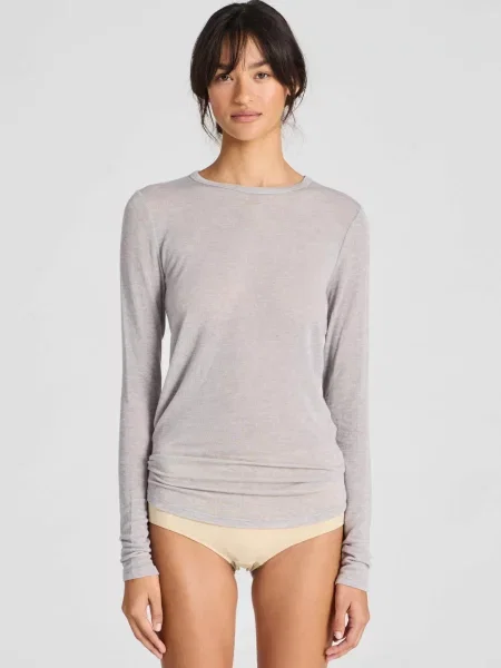 Gai+Lisva Tricou Thyra deschis gri