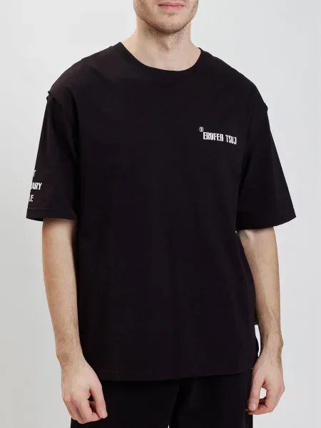 Футболка Just Before чорний