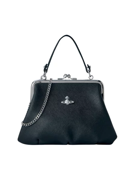 Torebka Vivienne Westwood skórzana czarna