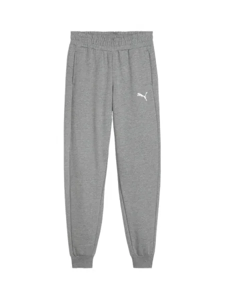 PUMA Pantaloni sport gri amestecat alb