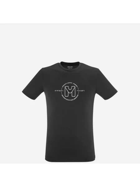 Koszulka z krótkim rękawem Millet Ubic Light Ts Ss M active fit czarna