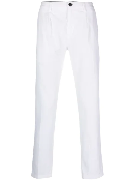 Pantaloni Department 5 plisate alb