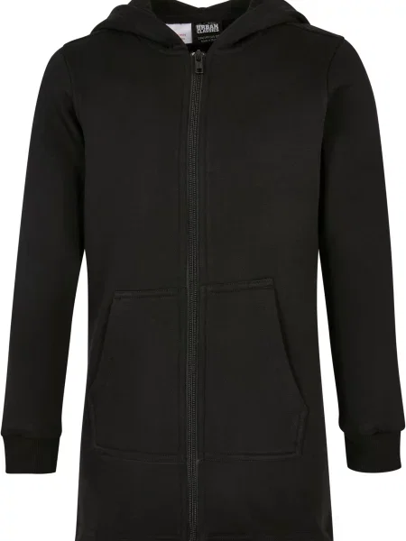 Geacă parka copii Urban Classics negru