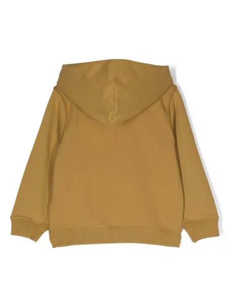 Bluza z kapturem dziecięca Bonpoint żółta