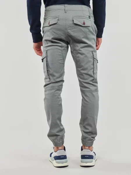 Kalhoty Jack & Jones šedé