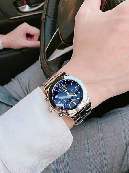 Ceas Ferragamo albastru