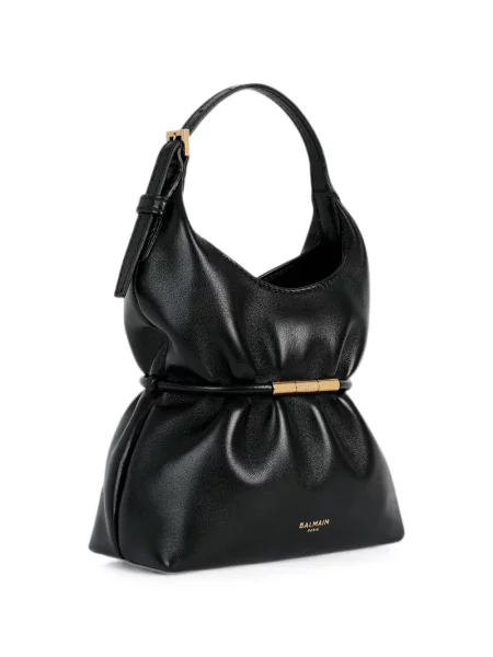 Geantă Balmain din piele negru