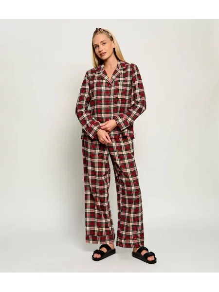 POLO RALPH LAUREN Pijama+bentiță | Relaxed fit roșu