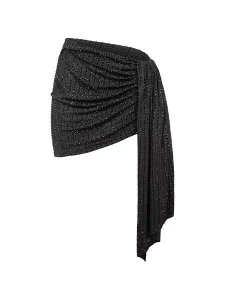 Fusta mini Venuja drapată negru