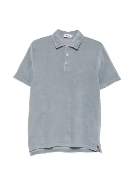 Tricou polo Altea din material terry albastru