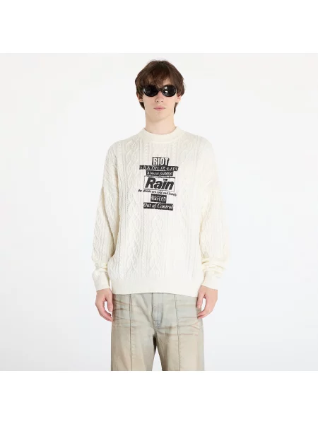 Pleten pulover Wasted Paris bela