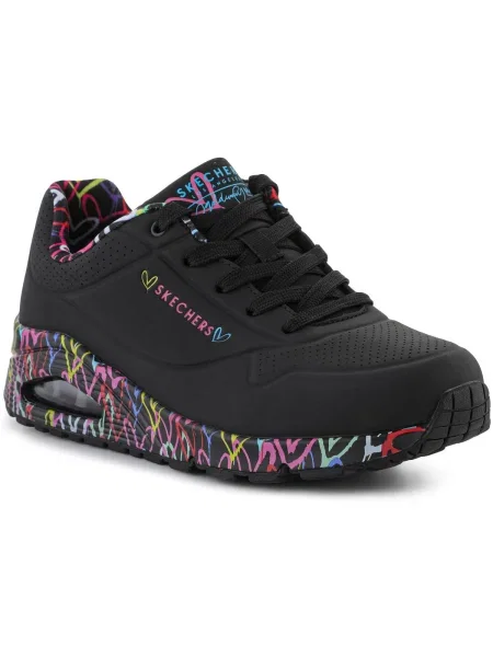 Félcipő Skechers fekete