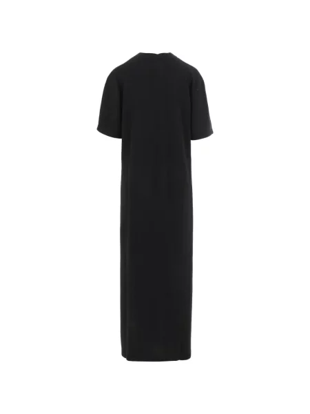 Rochie Sa Su Phi cu decolteu rotund negru