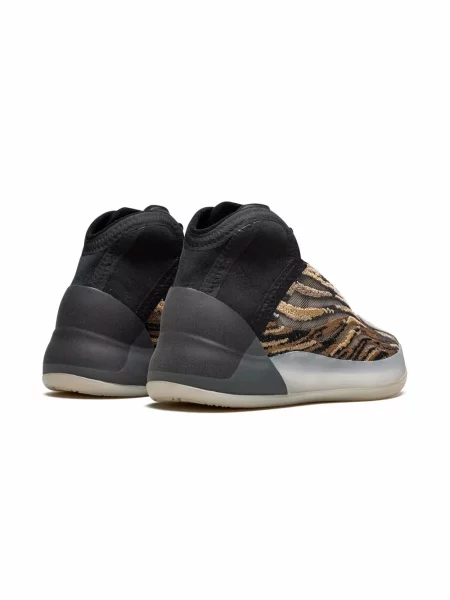 Sneakersy dziecięce Adidas Yeezy brązowe