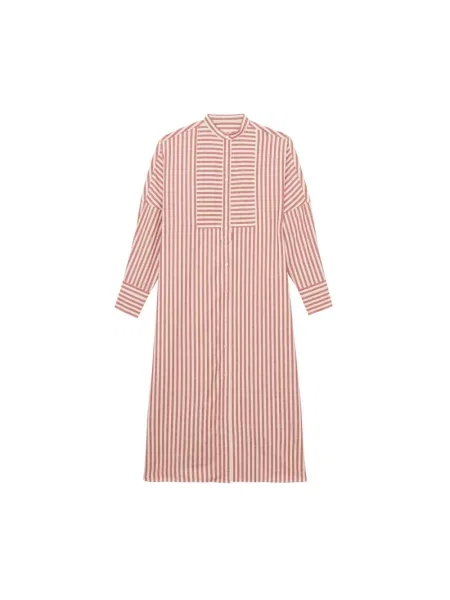 Sukienka koszulowa Ines De La Fressange Paris garniturowa czerwona