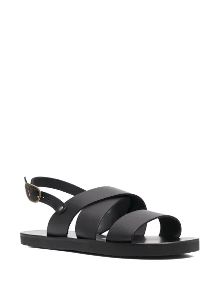 Iš natūralios odos sandalai Ancient Greek Sandals slingback juoda