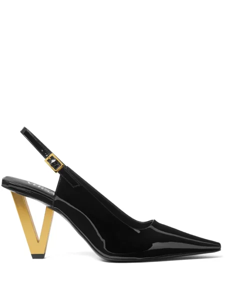 Pantofi cu toc Versace negru