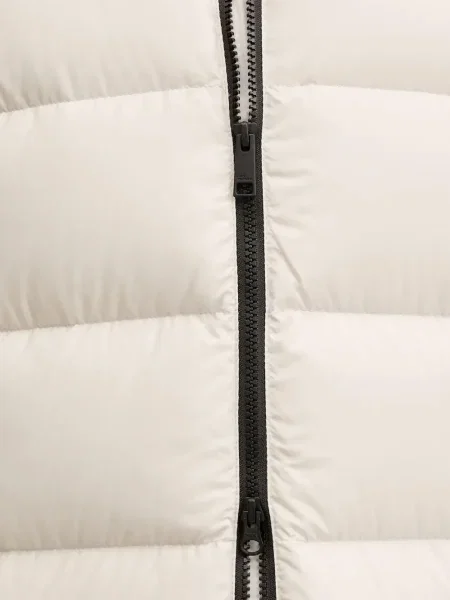 Palton Jack Wolfskin cu glugă alb