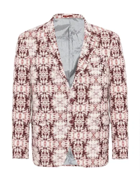 Daniel Hills Sacou pielii / mov închis / pastel roz