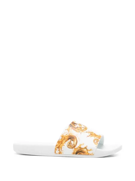 Papuci Versace Jeans Couture alb