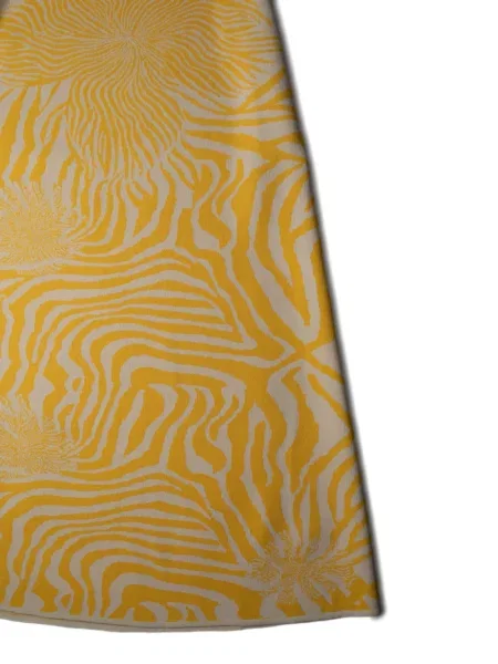 Fustă midi Alexis până la genunchi galben