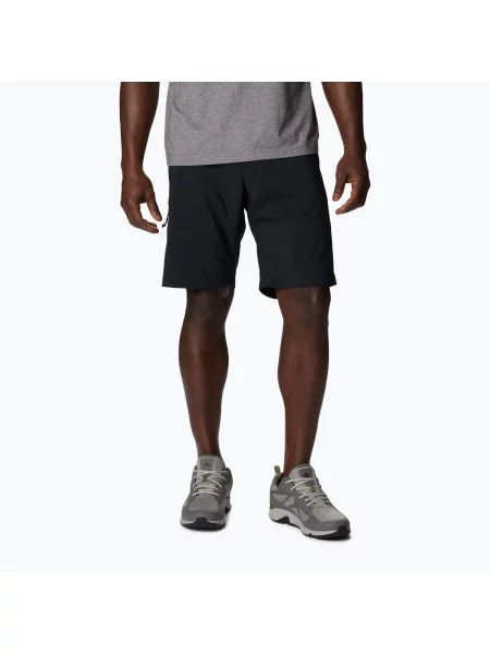 Pantaloni scurți de trekking pentru bărbați Columbia Silver Ridge Utility black negru