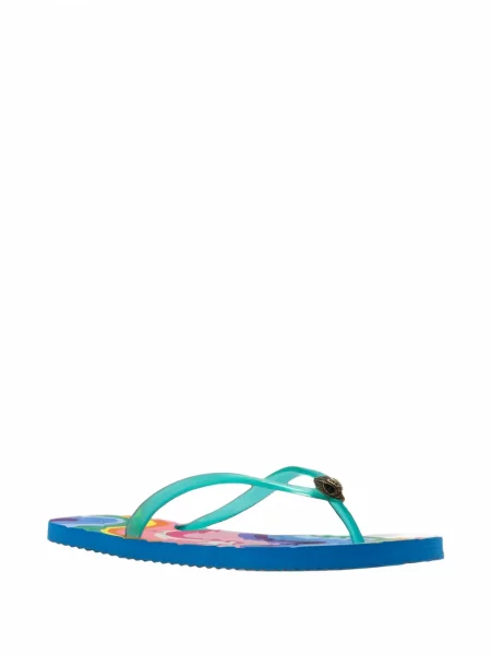Șlapi Kurt Geiger London albastru