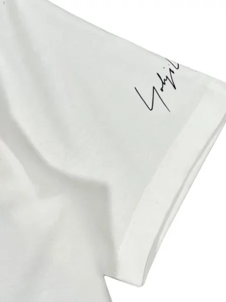 Tricou Y-3 cu imagine alb
