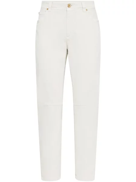 Zwężane dżinsy Brunello Cucinelli zwężany