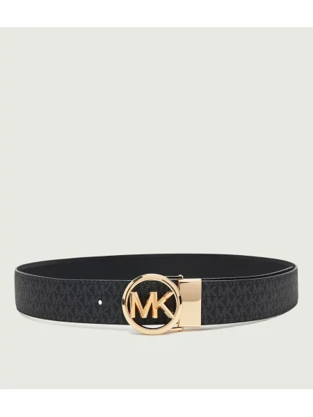 Michael Kors Curea din piele cu două fețe negru