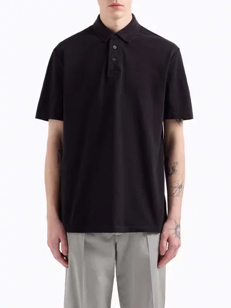 Поло Armani Exchange темно-синій синє