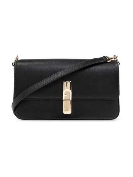 Torebka Furla skórzana czarna