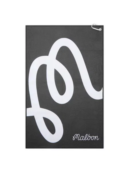Golf golf Malbon z autografem czarny